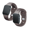 3mk Silikon-Armband für Apple Watch 38/40/41 mm, taupe