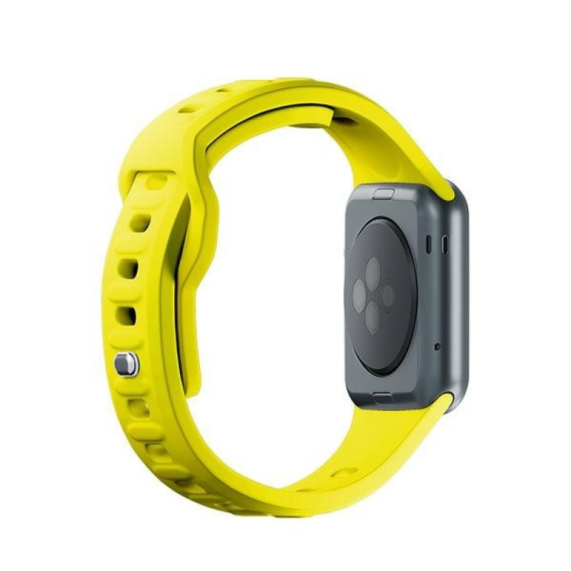 3mk Silikon-Armband für Apple Watch 38/40/41 mm, gelb