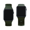 3mk Silikon-Armband für Apple Watch 42/44/45/49 mm, dunkelgrün