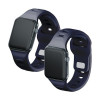 3mk Silikon-Armband für Apple Watch 42/44/45/49 mm, grau