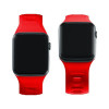 3mk Silikon-Armband für Apple Watch 42/44/45/49 mm, rot