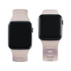 3mk Silikon-Armband für Apple Watch 42/44/45/49 mm, pink-beige / latte