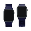 3mk Silikon-Armband für Apple Watch 42/44/45/49 mm, ocean blue