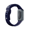 3mk Silikon-Armband für Apple Watch 42/44/45/49 mm, ocean blue