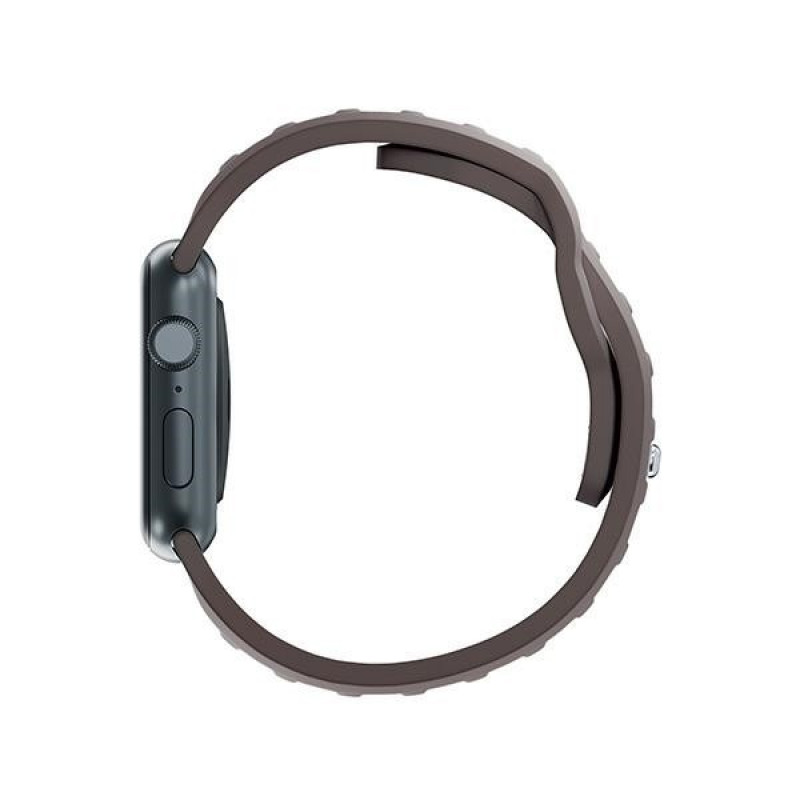 3mk Silikon-Armband für Apple Watch 42/44/45/49 mm, taupe