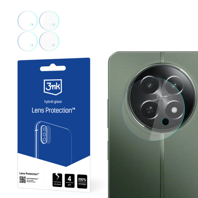 3MK Lens Protect Realme 12x 5G Kameraglas-Schutz (4 Stk.)