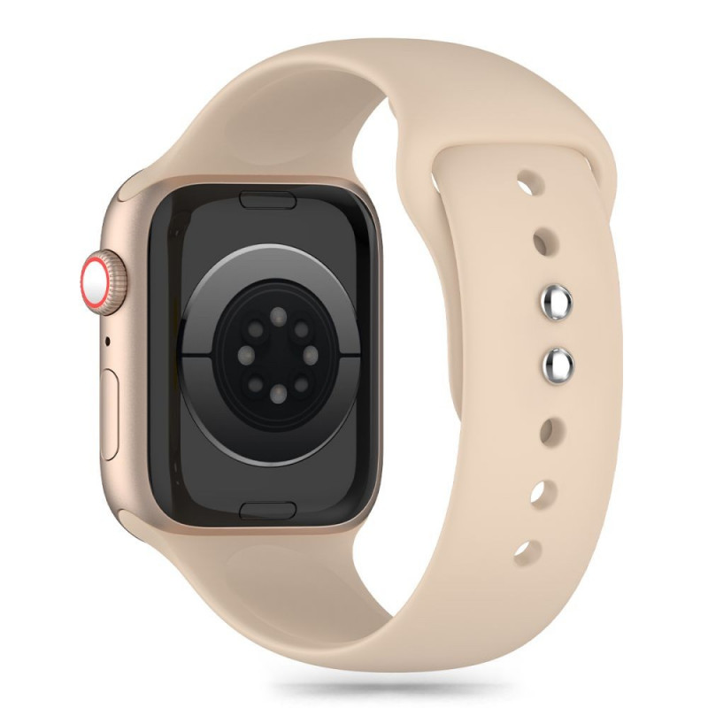 Tech-Protect Silikonarmband für Apple Watch 4/5/6/7/8/9/SE/Ultra 1/2 (42/44/45/49 mm), Walnut