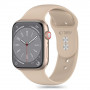 Tech-Protect Silikonarmband für Apple Watch 4/5/6/7/8/9/SE/10 (38/40/41/42 mm), Walnut