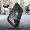 Tech-Protect MagMat MagSafe Hülle für Apple iPhone 16, Black/Clear