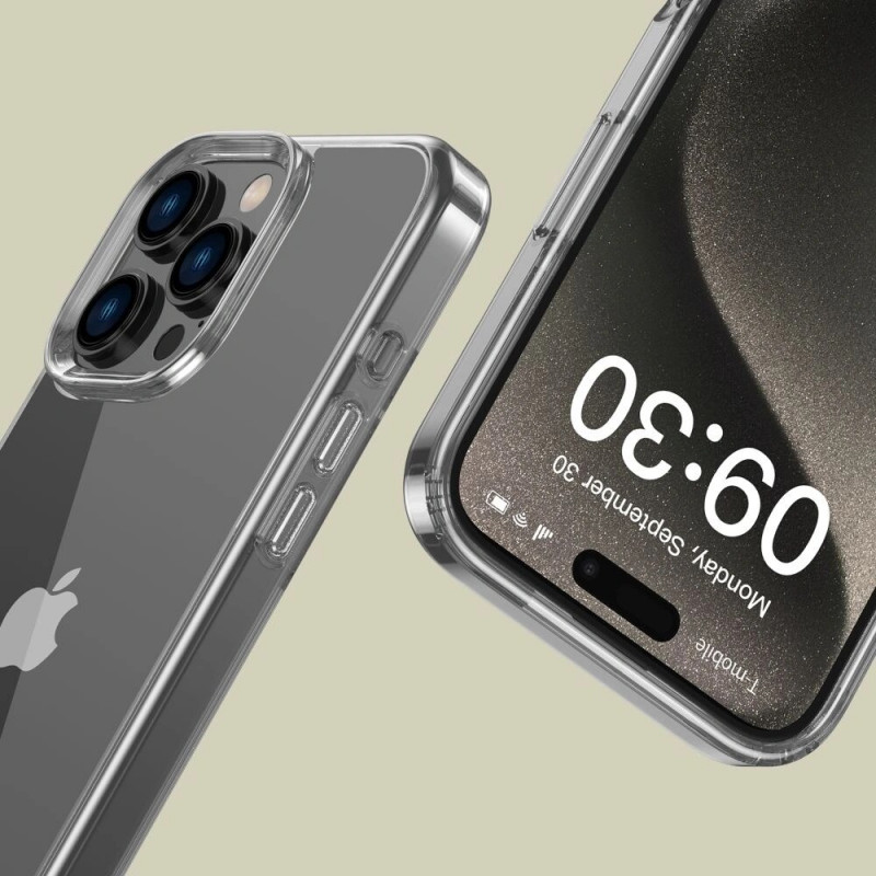 Tech-Protect Flexair Hybrid Hülle für Apple iPhone 16 Pro Max, transparent