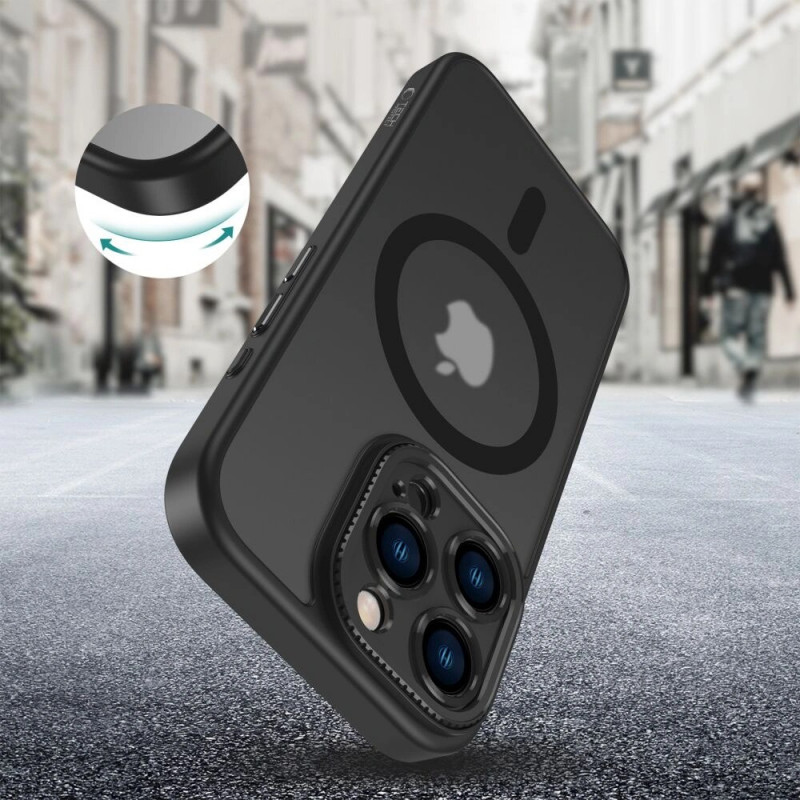 Tech-Protect MagCam MagSafe Hülle für Apple iPhone 16 Pro Max, Mattschwarz