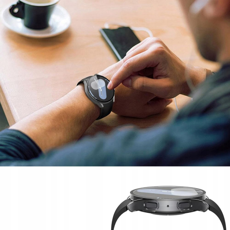 Tech-Protect Defense360 Hülle für Samsung Galaxy Watch 7, 40 mm, transparent
