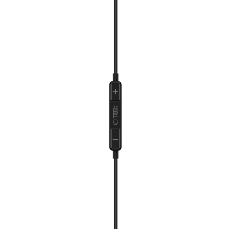 Tech-Protect Ultraboost Core G3 USB-C kabelgebundene Ohrhörer, Schwarz