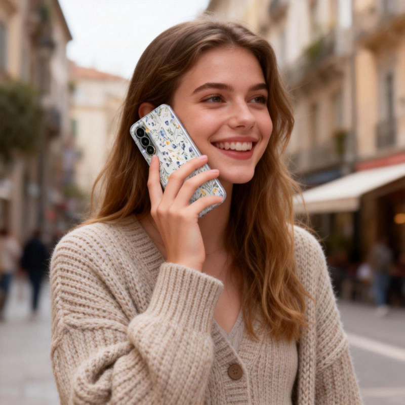 Tech-Protect FlexAir+ Hülle für Samsung Galaxy A17 / A18 4G / 5G, Spring Flowers (THP4588)