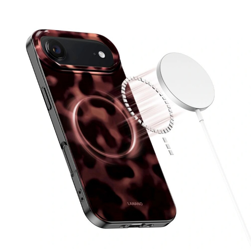 Tech-Protect Lamano MagSafe Hülle für Apple iPhone Air, Schwarz und Rot