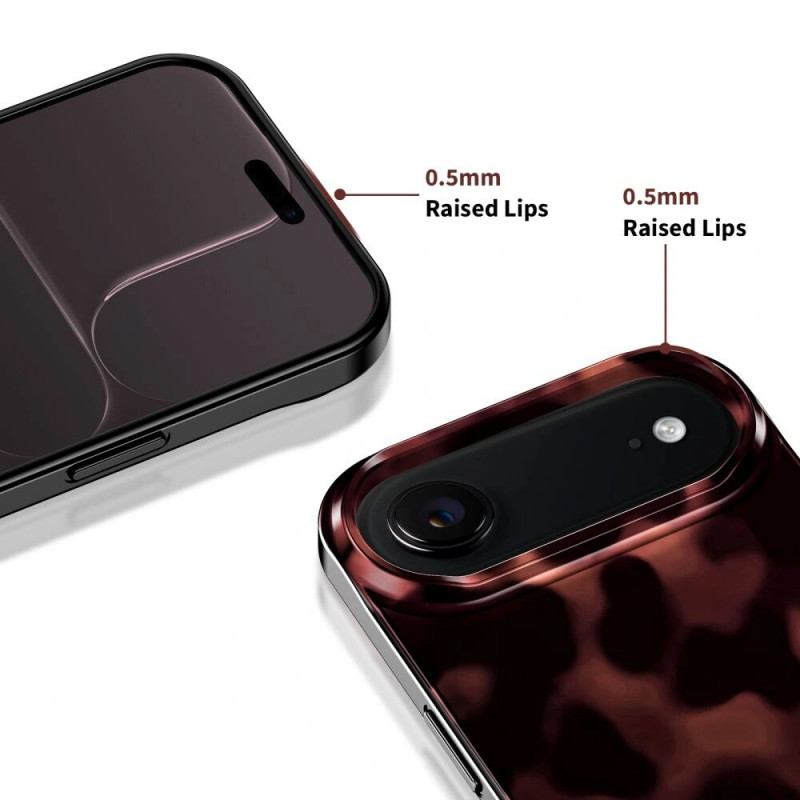 Tech-Protect Lamano MagSafe Hülle für Apple iPhone Air, Schwarz und Rot