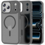 Tech-Protect Magmat MagSafe Hülle für Apple iPhone 17 Pro, mattes Kreidegrau
