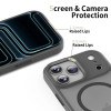 Tech-Protect Magmat MagSafe Hülle für Apple iPhone 17 Pro, mattes Kreidegrau