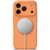 Tech-Protect Silikon MagSafe Hülle für Apple iPhone 17 Pro, Cosmic Orange