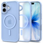 Tech-Protect MagMat MagSafe Hülle für Apple iPhone 17, Matte Mist Blue