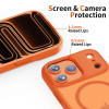 Tech-Protect Magmat MagSafe Hülle für Apple iPhone 17 Pro, mattes Cosmic Orange
