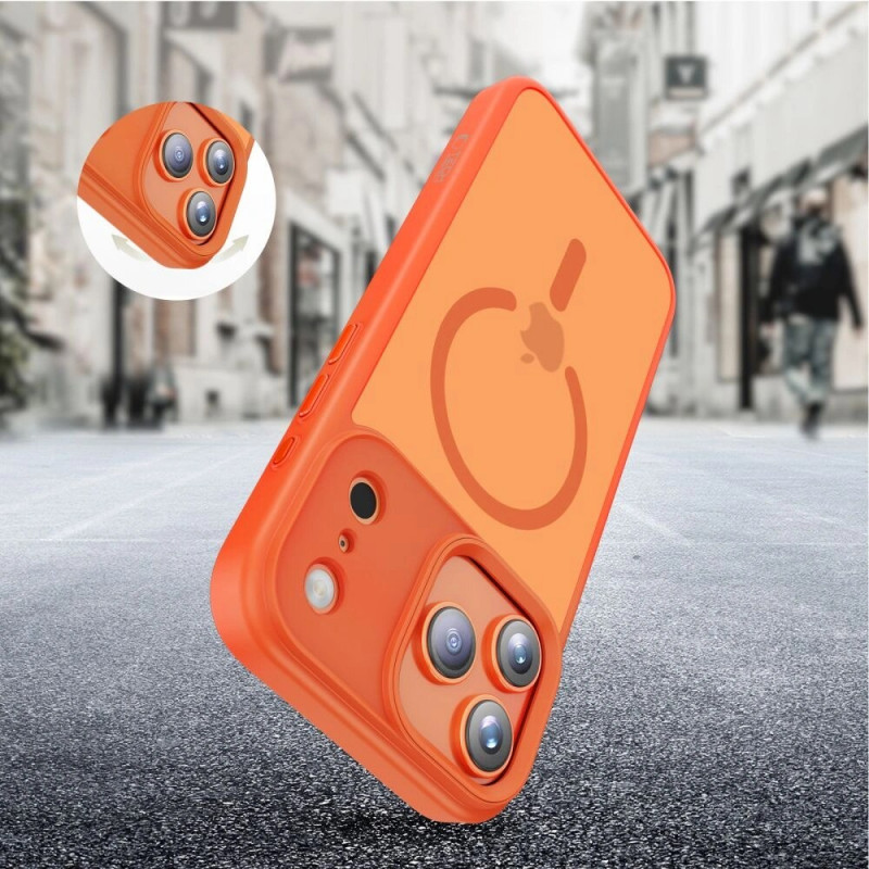 Tech-Protect Magmat MagSafe Hülle für Apple iPhone 17 Pro Max, mattes Cosmic Orange
