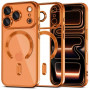 Tech-Protect MagFlex MagSafe Hülle für Apple iPhone 17 Pro, Shiny Cosmic Orange