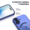 Tech-Protect MagFlex MagSafe Hülle für Apple iPhone 17, Shiny Mist Blue