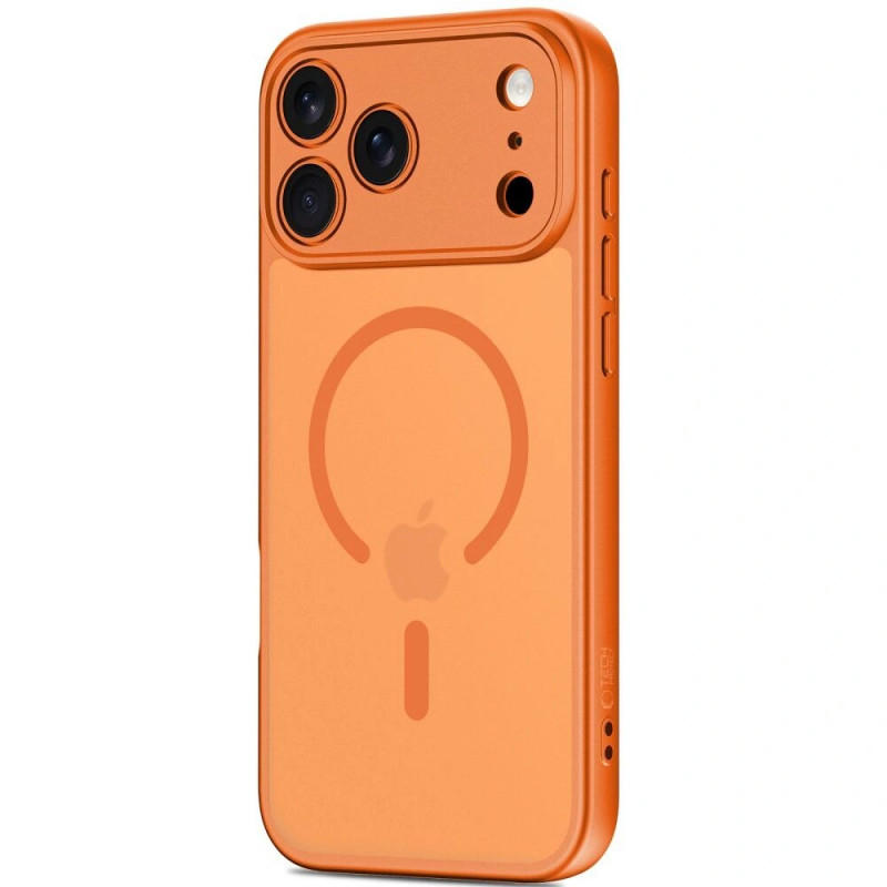 Tech-Protect BasicMag MagSafe Hülle für Apple iPhone 17 Pro Max, mattes Cosmic Orange