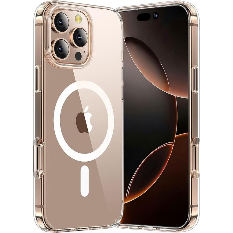 Tech-Protect TP Flex MagSafe Hülle für Apple iPhone 16 Pro Max, transparent