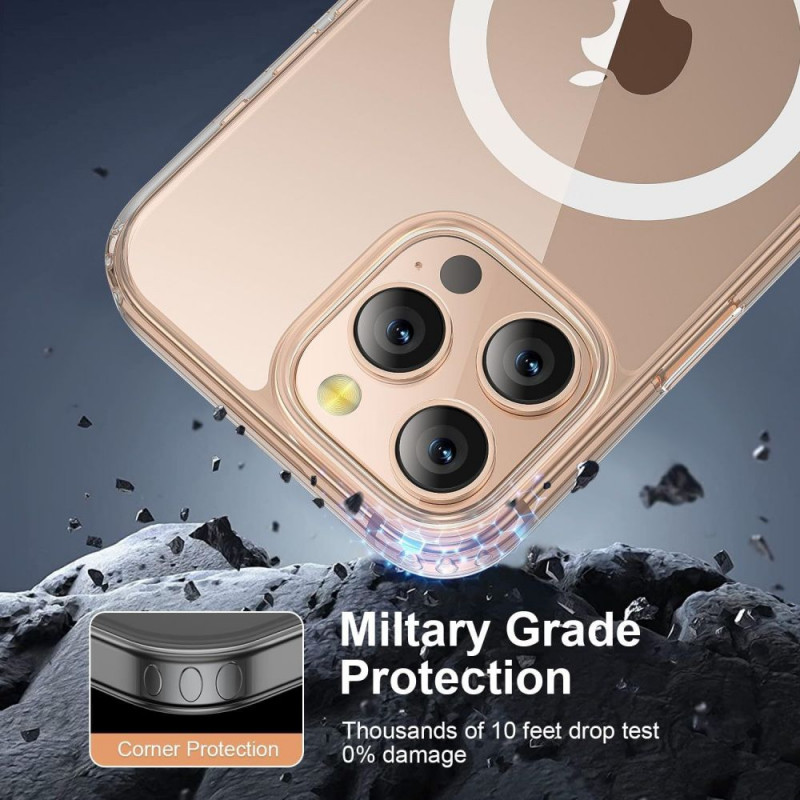 Tech-Protect TP Flex MagSafe Hülle für Apple iPhone 16 Pro Max, transparent