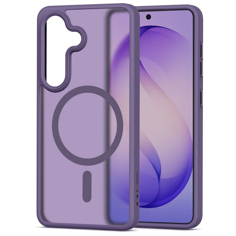 Tech-Protect Magmat MagSafe Hülle für Samsung Galaxy S26, Matte Cobalt Violet