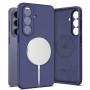 Tech-Protect Silikon MagSafe Hülle für Samsung Galaxy S26, Cobalt Violet