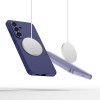Tech-Protect Silikon MagSafe Hülle für Samsung Galaxy S26, Cobalt Violet