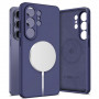 Tech-Protect Silikon MagSafe Hülle für Samsung Galaxy S26 Ultra, Cobalt Violet