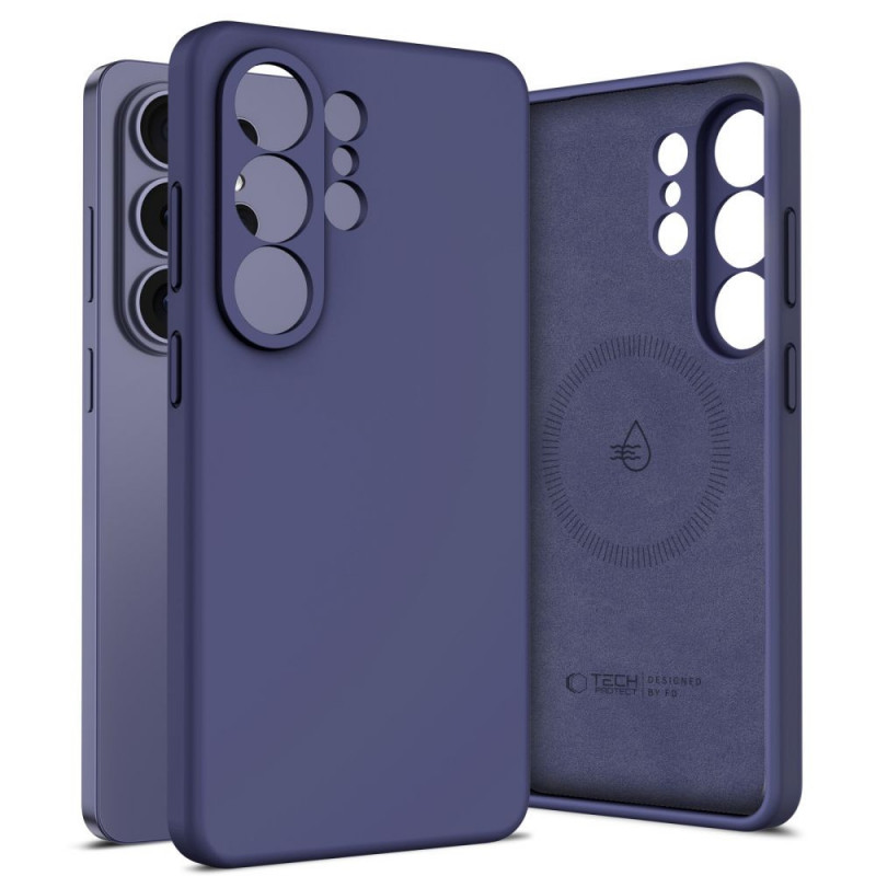 Tech-Protect Silikon MagSafe Hülle für Samsung Galaxy S26 Ultra, Cobalt Violet
