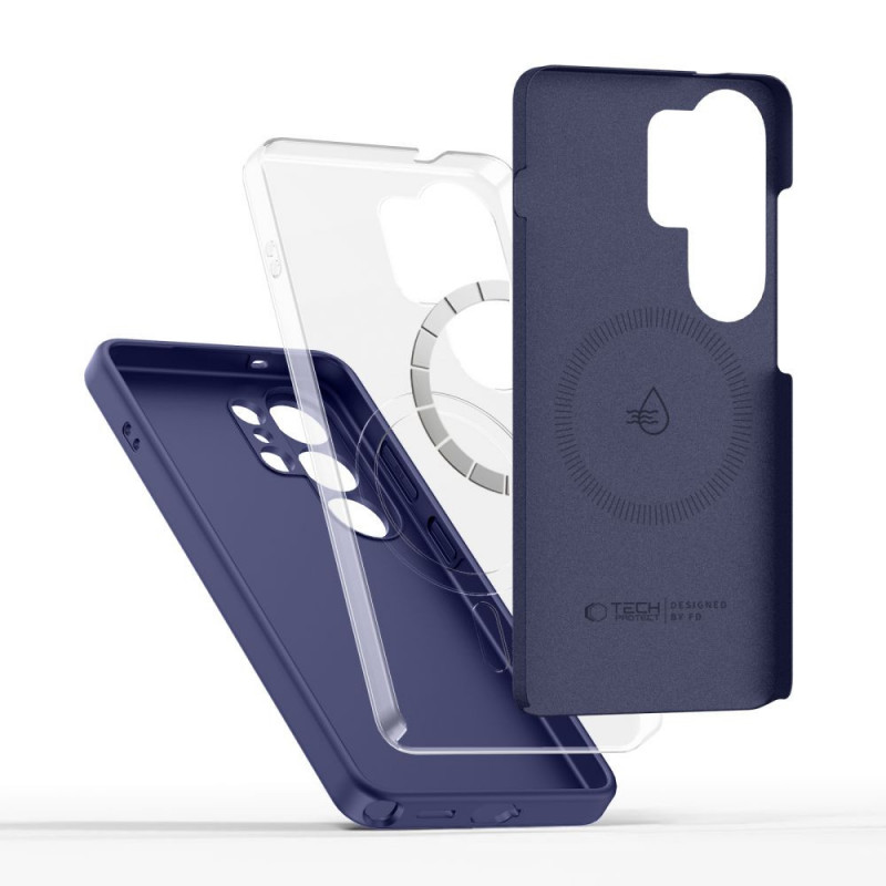 Tech-Protect Silikon MagSafe Hülle für Samsung Galaxy S26 Ultra, Cobalt Violet