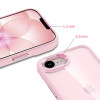 Tech-Protect Magmat Hülle für Apple iPhone 16e / 17e, Soft Pink/clear