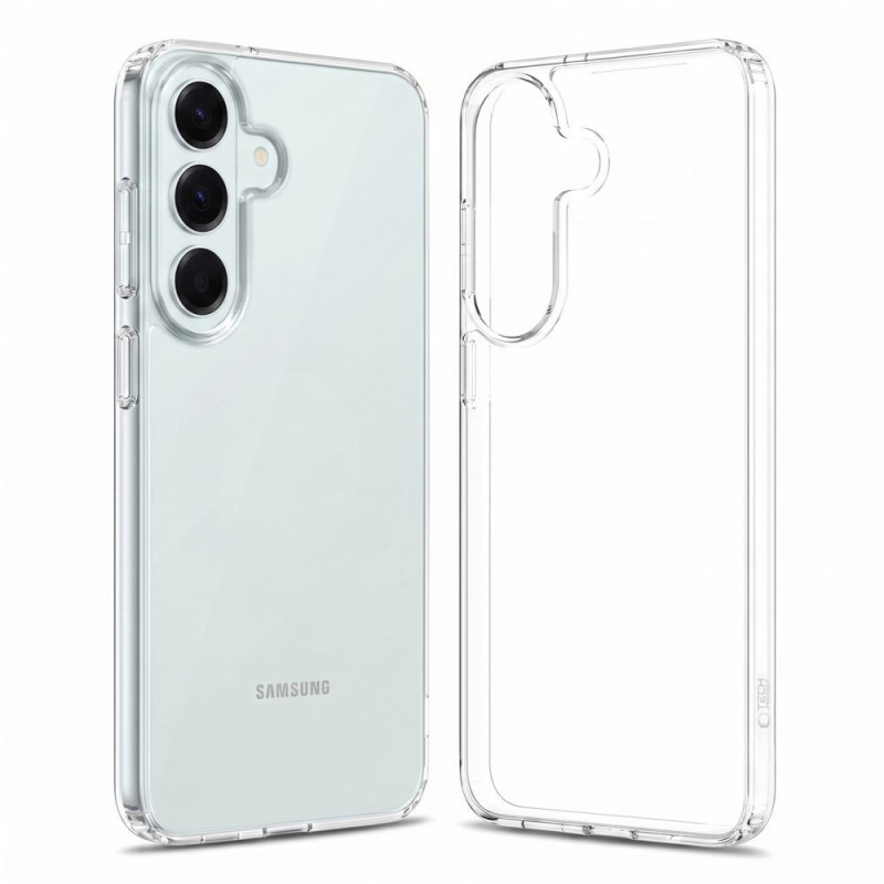 Tech-Protect Flexair Hybrid Hülle Samsung Galaxy S26 FE Transparent