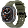 Tech-Protect Silikon-Air-Armband für Samsung Galaxy Watch Ultra 1 / 2 (2024-2026) 47 mm, Olive Green