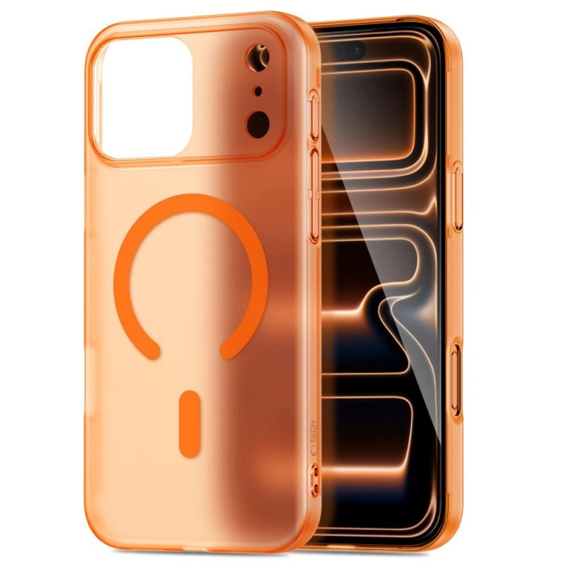Tech-Protect Magslim MagSafe Hülle Apple iPhone 17 Pro Max mattes Cosmic Orange