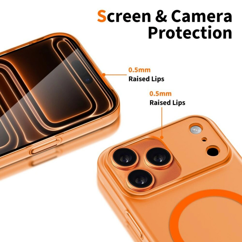 Tech-Protect Magslim MagSafe Hülle Apple iPhone 17 Pro Max mattes Cosmic Orange