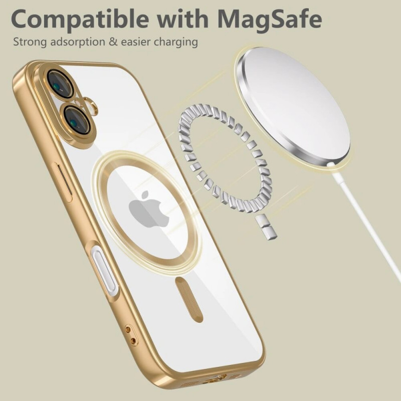 Tech-Protect MagFlex MagSafe Hülle THP3927 Apple iPhone 17e / 16e, Shiny Gold