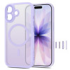 Tech-Protect MagPeak MagSafe CC Hülle für Apple iPhone 17, Matte Lavender