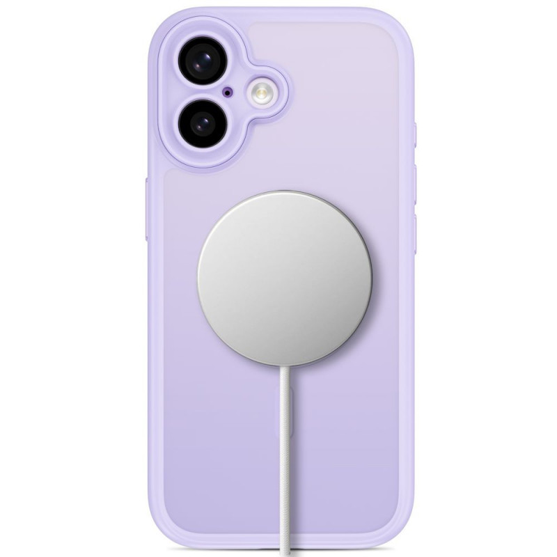 Tech-Protect MagPeak MagSafe CC Hülle für Apple iPhone 17, Matte Lavender