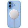 Tech-Protect MagPeak MagSafe CC Hülle für Apple iPhone 17, Matte Mist Blue
