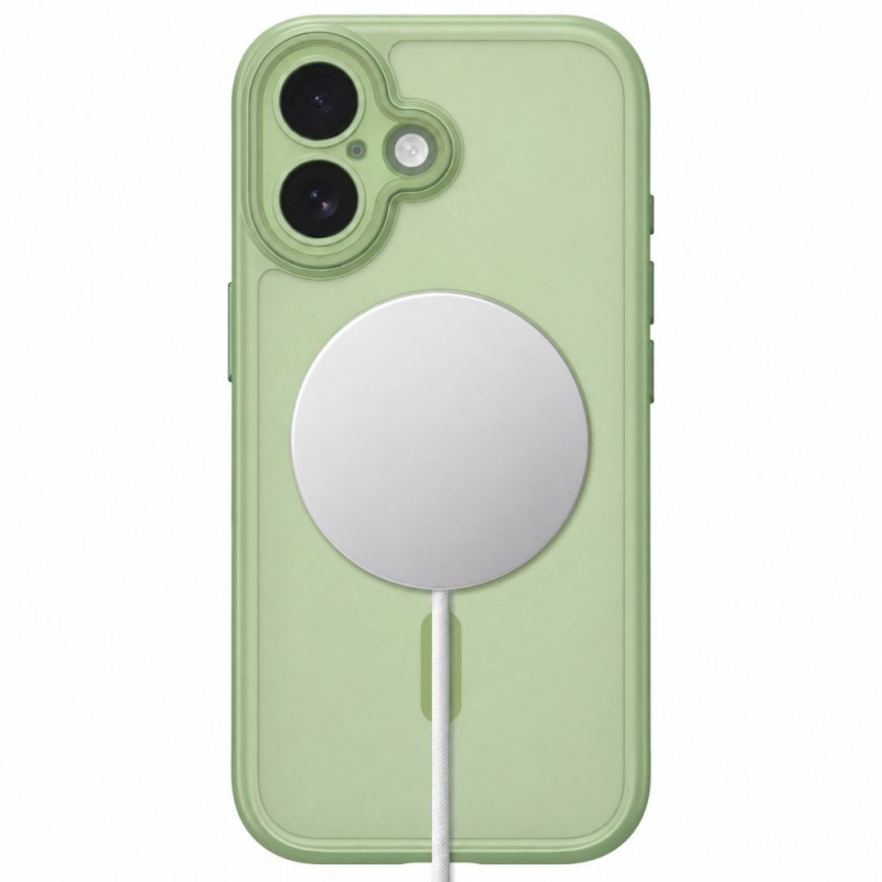 Tech-Protect MagPeak MagSafe CC Hülle für Apple iPhone 17, Matte Sage