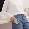Tech-Protect MagPeak MagSafe CC Hülle für Apple iPhone 17, Matte Sage