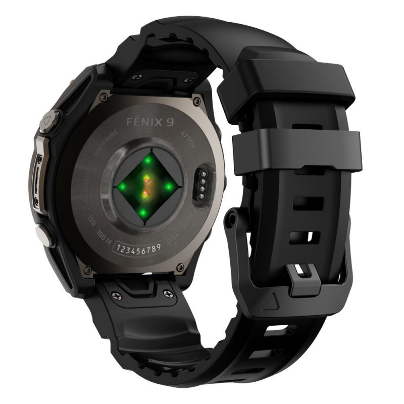 Tech-Protect Motion Garmin Fenix 5X / 5X Plus / 6X / 6X Pro / 7X / 8 / 8 Pro / 9 / 9 Pro Uhrenarmband (47 mm), Schwarz