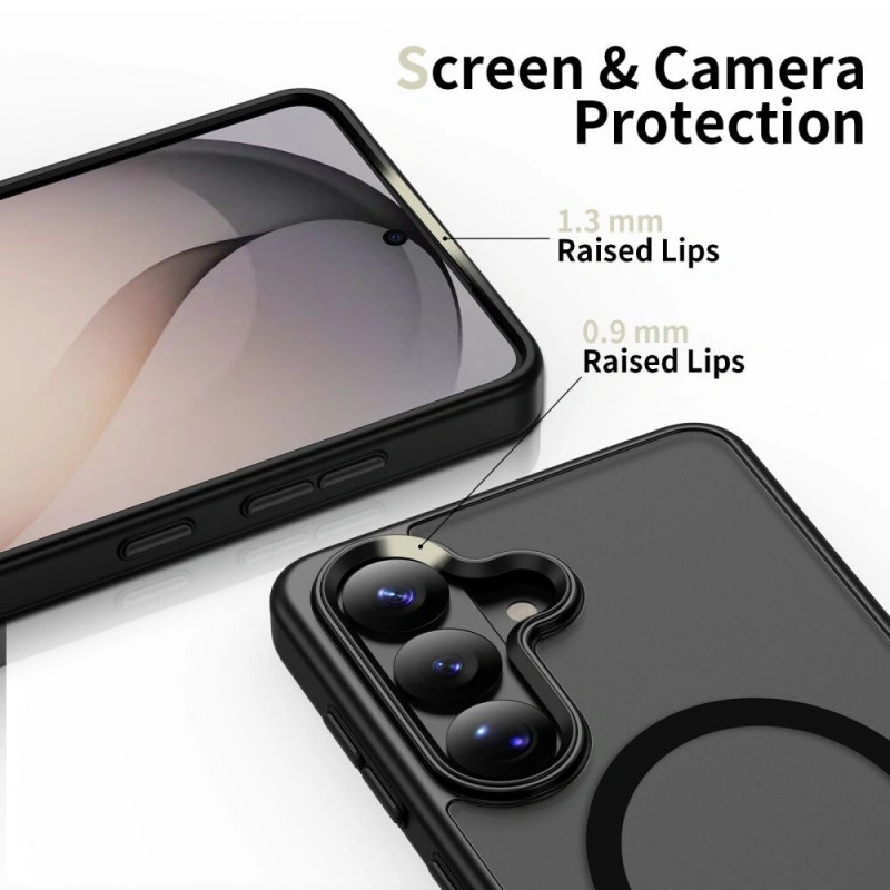 Tech-Protect Magmat MagSafe Hülle für Samsung Galaxy S26+, Mattschwarz